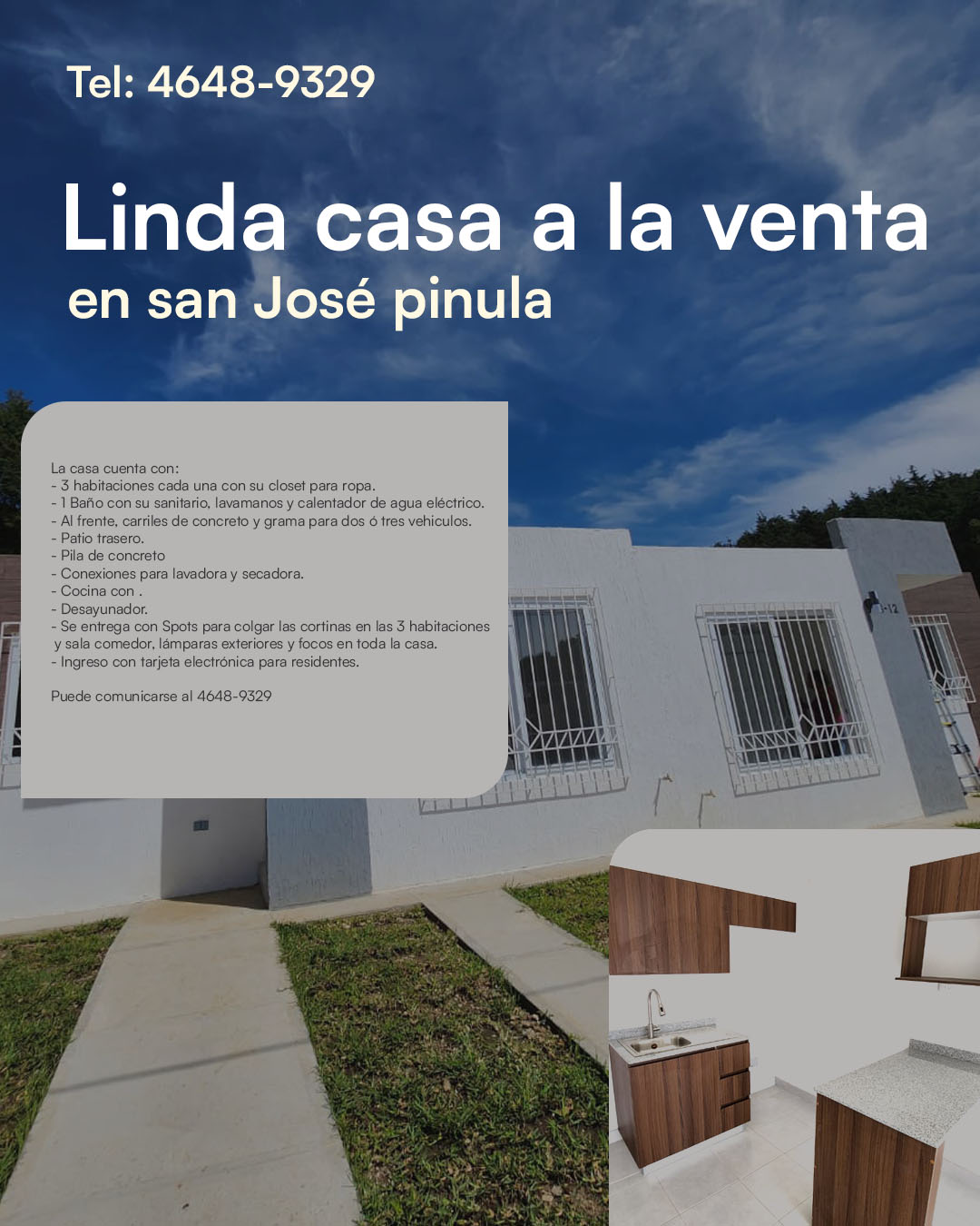 linda casa en venta san José Pinula residenciales del bosque