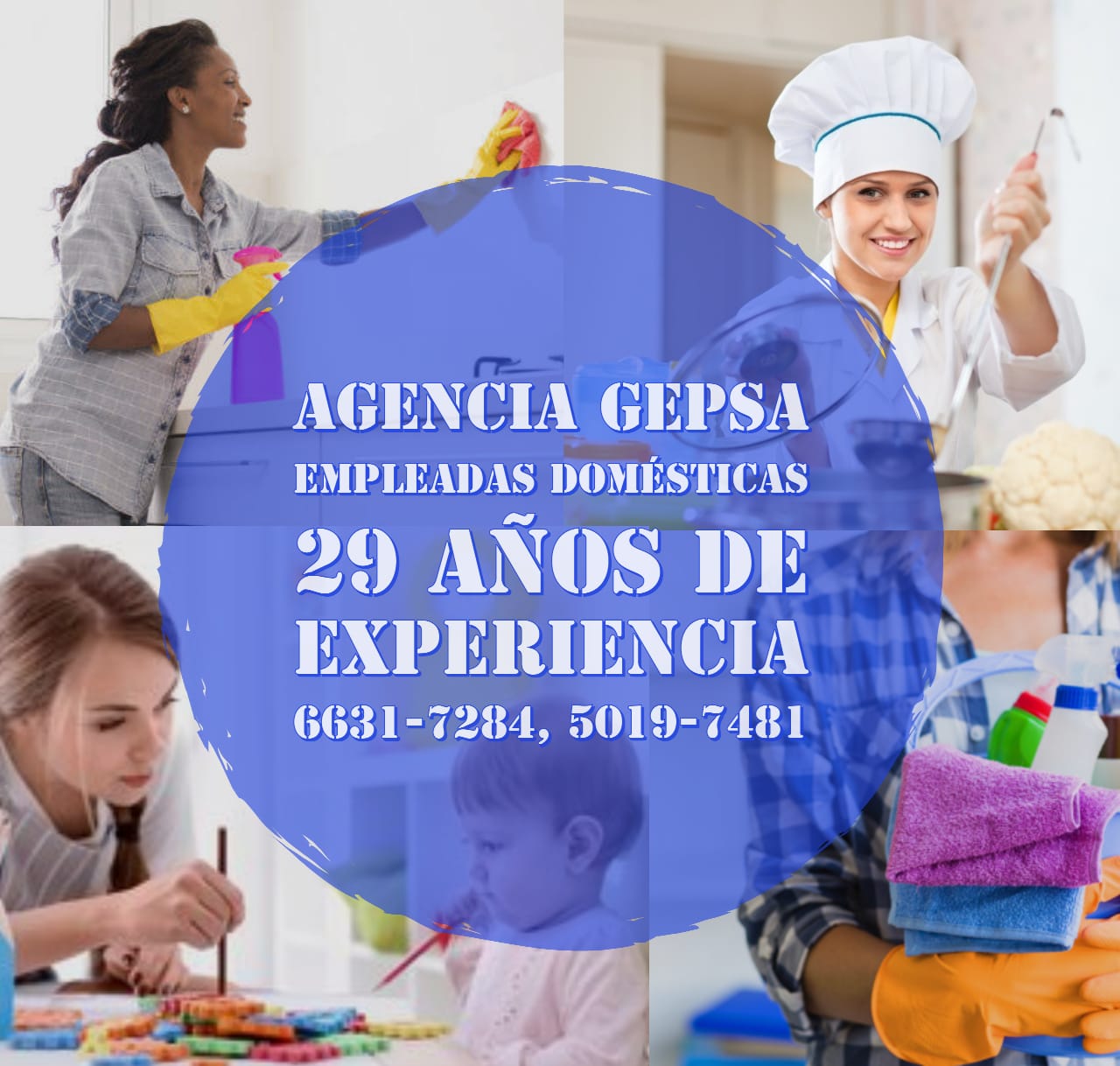 Agencia de Empleadas Domésticas GEPSA, 29 años de experiencia