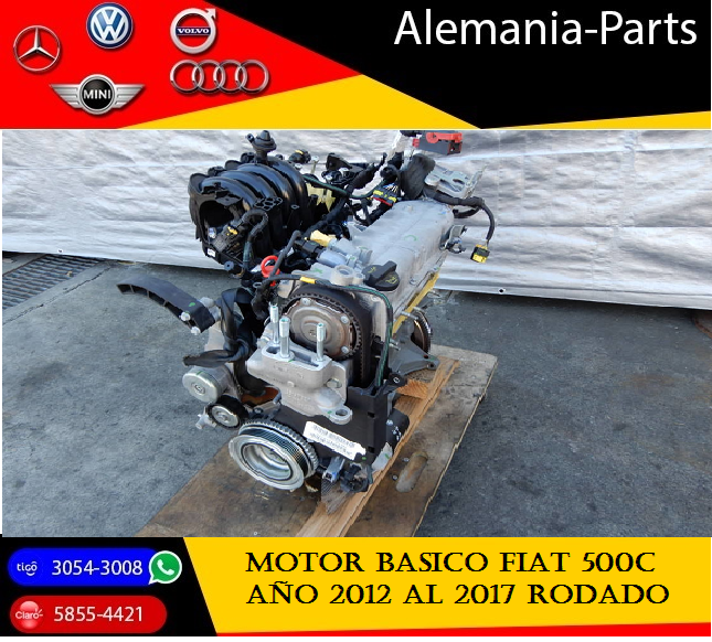 Motor básico para Fiat 500 2012 - 2017