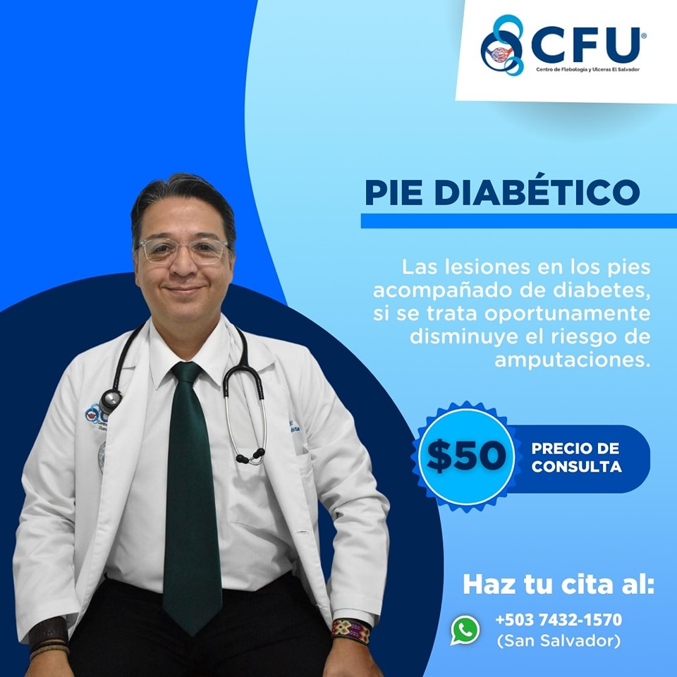 ¿Sufres De Pie Diabético? Clinica de Atencion Del Pie Diabetico En San Salvador