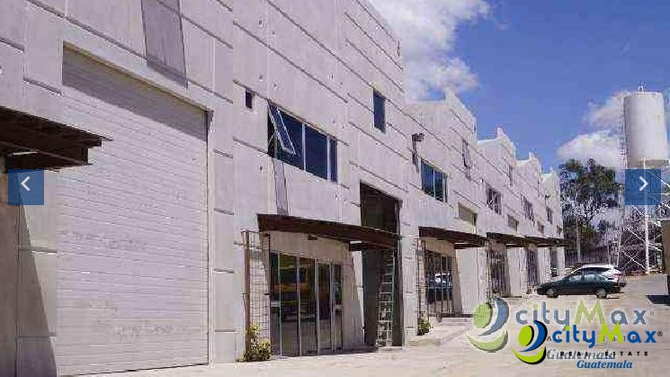 Bodega en Venta y Renta en zona 12 sobre la Petapa