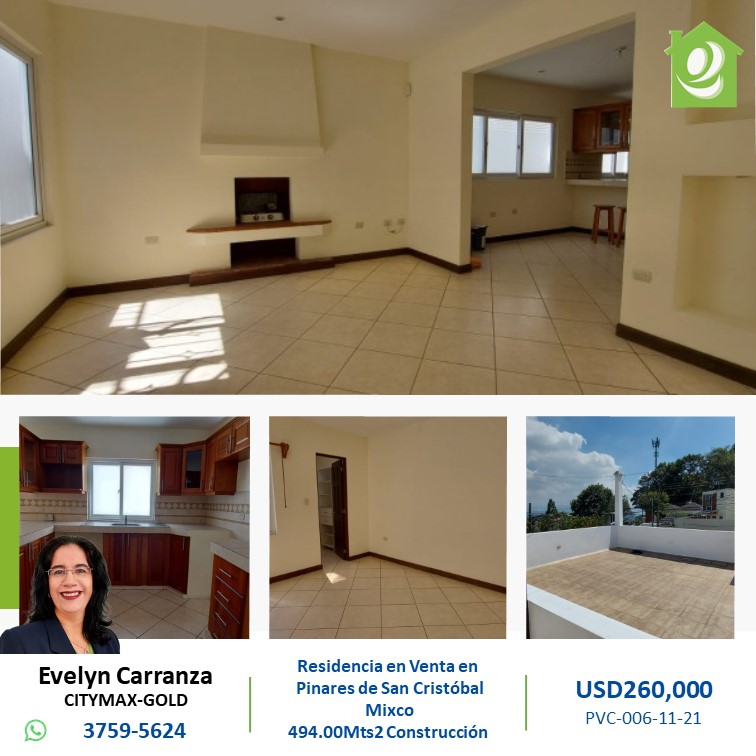 Casas en venta en zona 8 de Mixco San Cristobal
