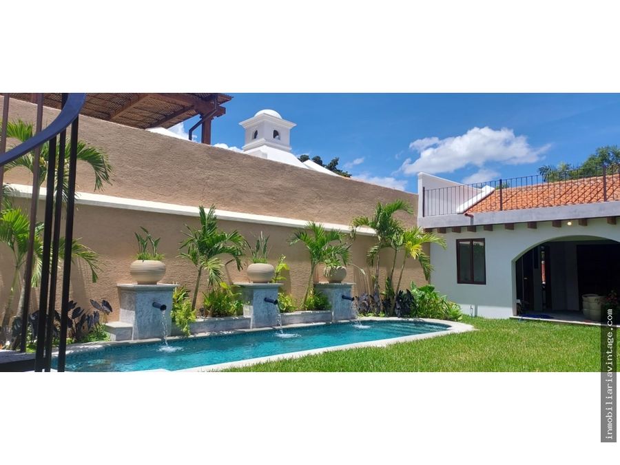 Casa de Lujo con piscina en Antigua Guatemala