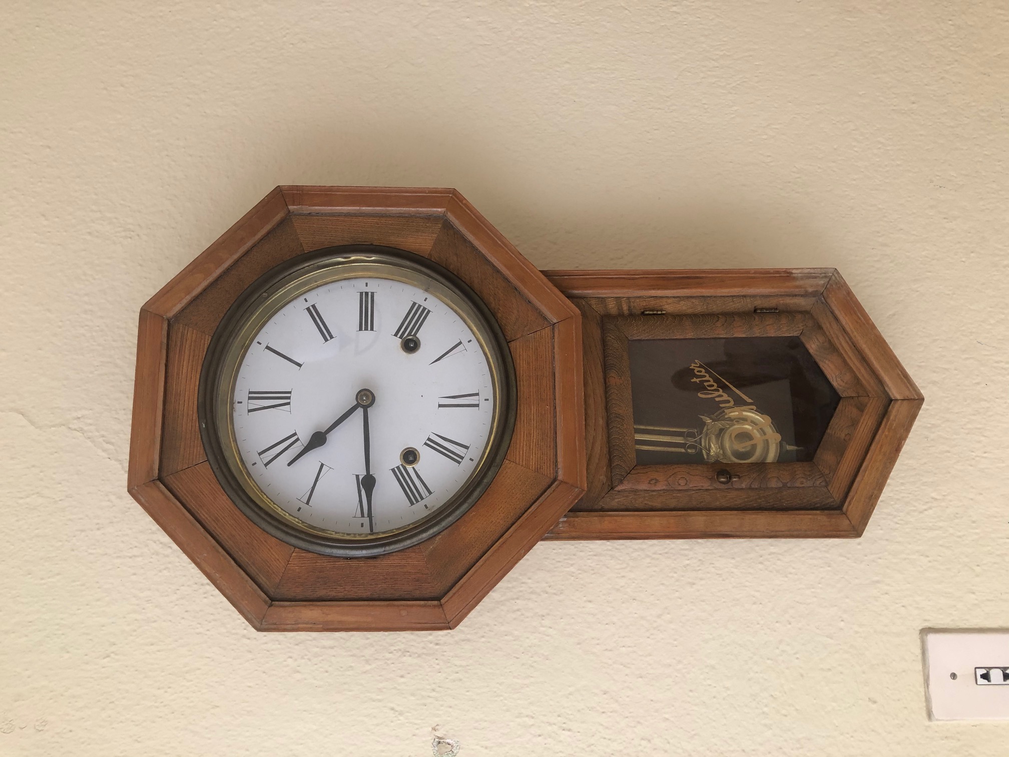 VENDO RELOJ DE PARED ANSONIA