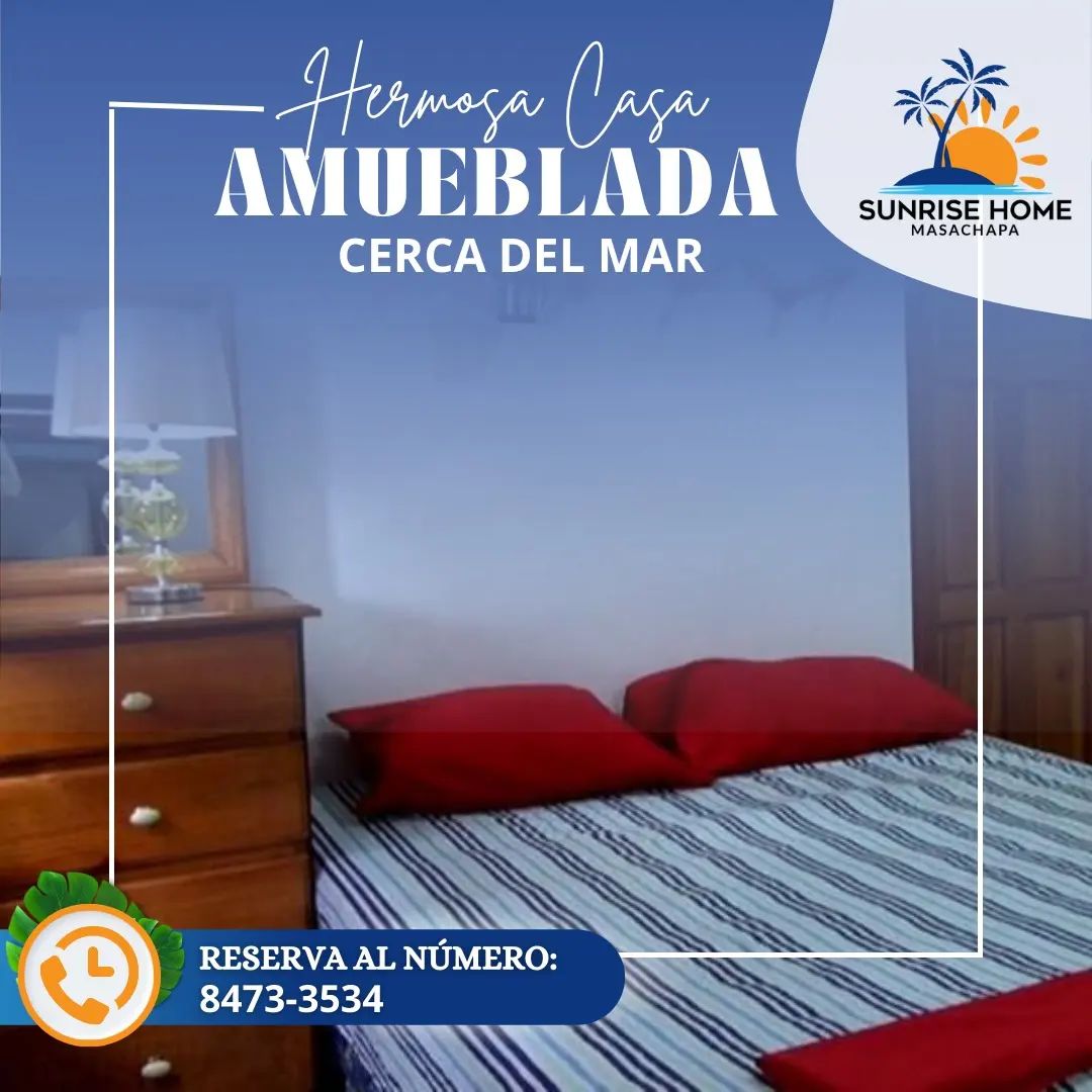 ¿Buscas la mejor casa para el descanso de tus vacaciones? Masachapa, Nicaragua