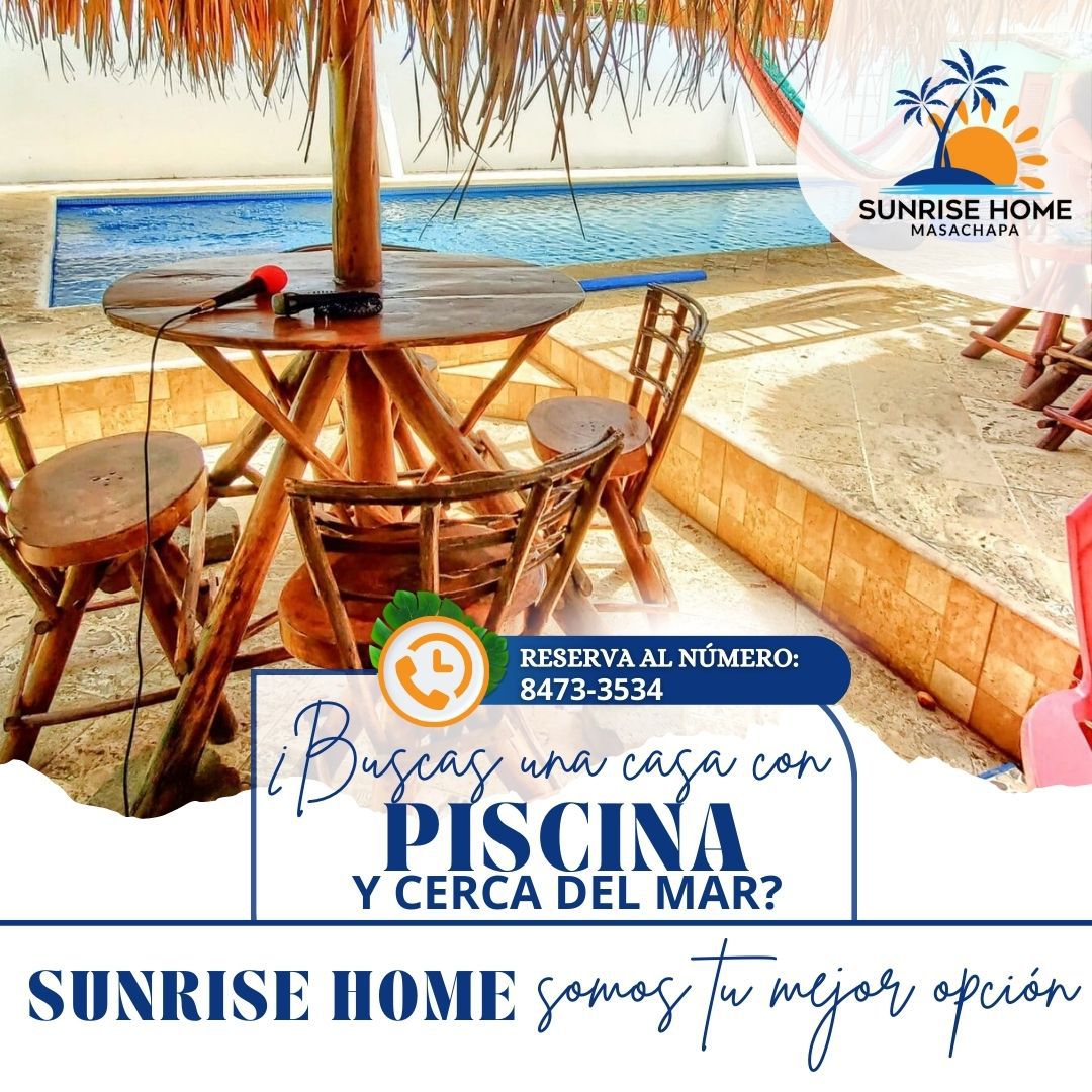 ¡Vive el sueño de descansar en un ambiente espectacular con piscina! Masachapa, Nicaragua