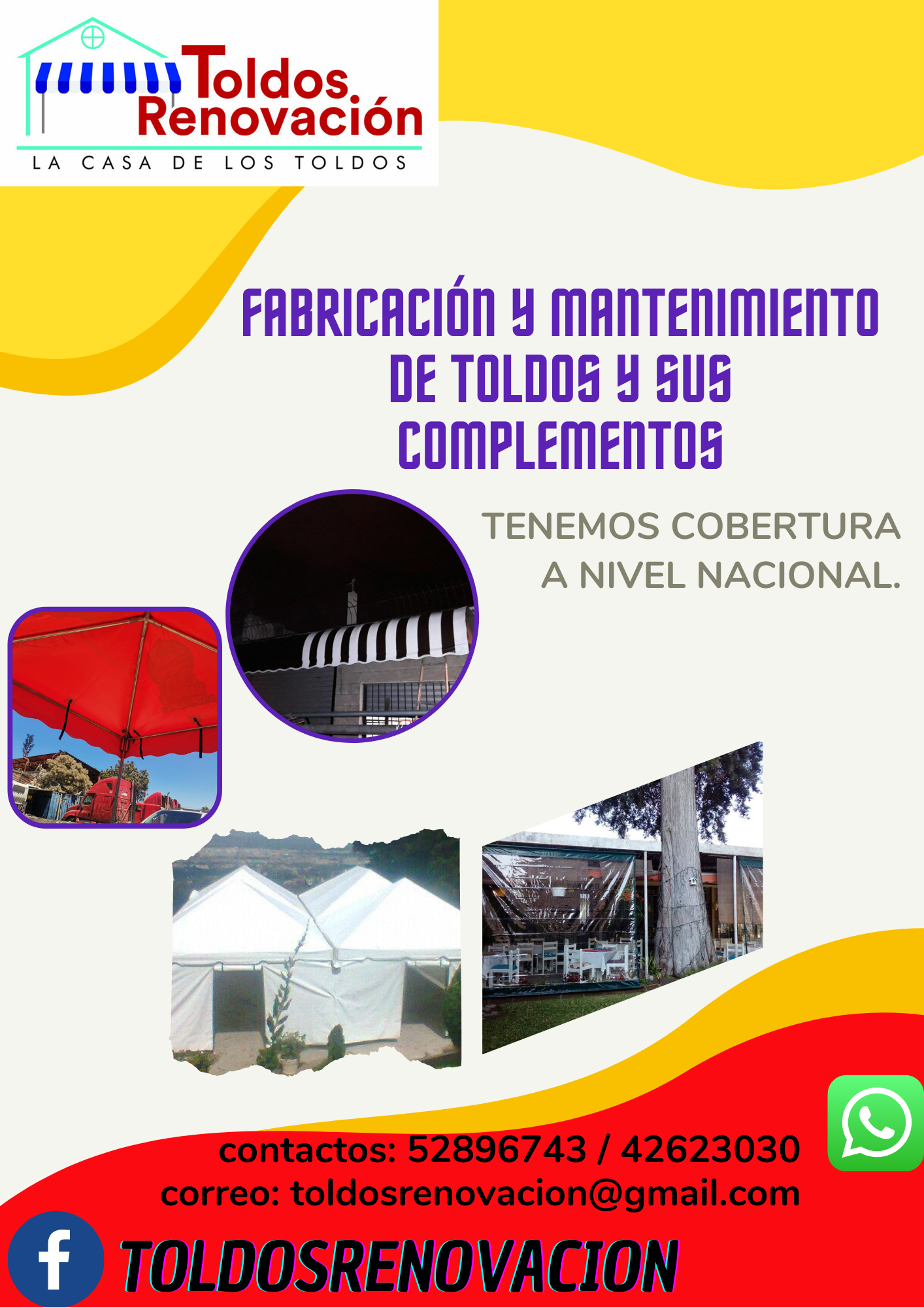 Fabricación y mantenimiento de toldos toldos